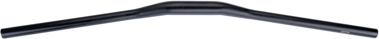 ergotec Low Riser Bar Lenker 800 mm schwarz schwarz sandgestrahlt, Backsweep 8/5°, G