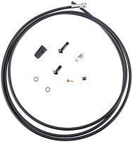 Tektro Bremsleitungs-Kit 2000 mm schwarz Ø 5,0, Banjo Anschluss