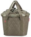 Vorschaubild reisenthel Bikebasket Fahrradkorb KLICKfix rhombus olive