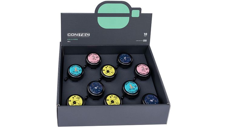 CONTEC Kinderglocke Kid-a-Ring 55 mm bunt