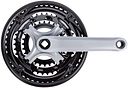 Vorschaubild Messingschlager Kettenradgarnitur 28/38/48 Zähne 170 mm schwarz,silber