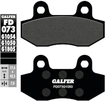 Galfer Bremsbelag G1050 - Organisch Scooter, ABE, Bremsbelag "FD073" Satz