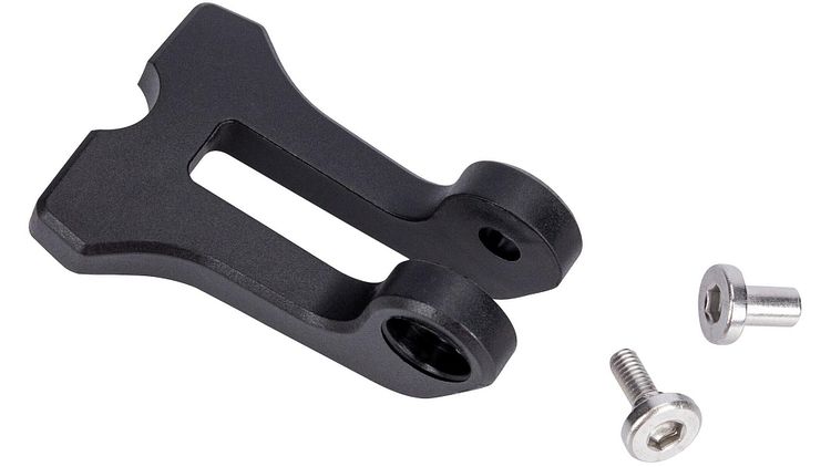 CONTEC Halterung DLUX Edelstahl schwarz/silber