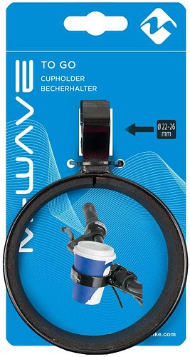M-Wave Trinkflaschenhalter To Go schwarz