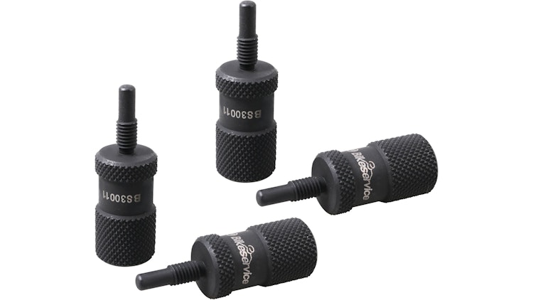 Bikeservice Blockierwerkzeug Ducati Nockenwellen M5 x 0,8 mm, 4-teilig