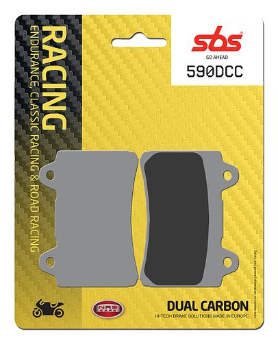 SBS Bremsbelag 590DCC Road Racing Classic Dual Carbon