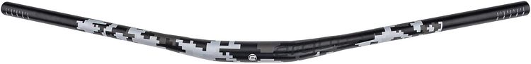 ergotec Low Riser Bar Lenker 800 mm schwarz schwarz sandgestrahlt / Pixel Edition, B