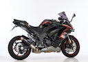 Vorschaubild SHARK SLIP-ON Aluminium eloxiert schwarz SRC 4 für KAWASAKI Ninja 1000 SX,Ninja 1100 SX / SE EURO4 EURO5 EURO5+
