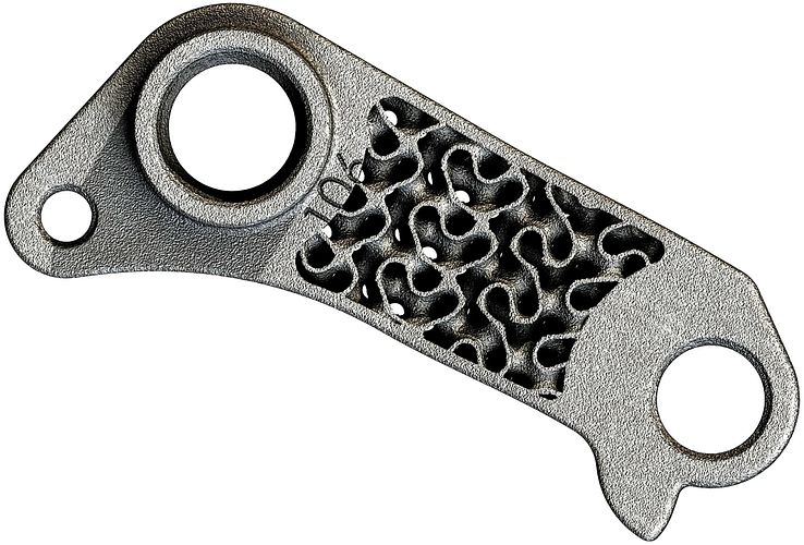Silca Schaltauge Shimano Scott silber