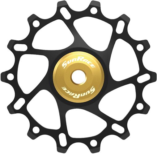 Sunrace Schaltrolle 14 Zähne schwarz