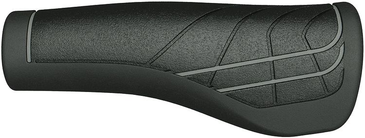 Herrmans Griff Line 125 mm schwarz/grau