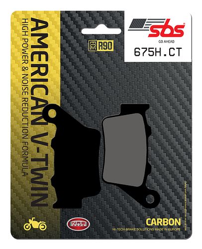 SBS Bremsbelag 675H.CT Street High Power Carbon