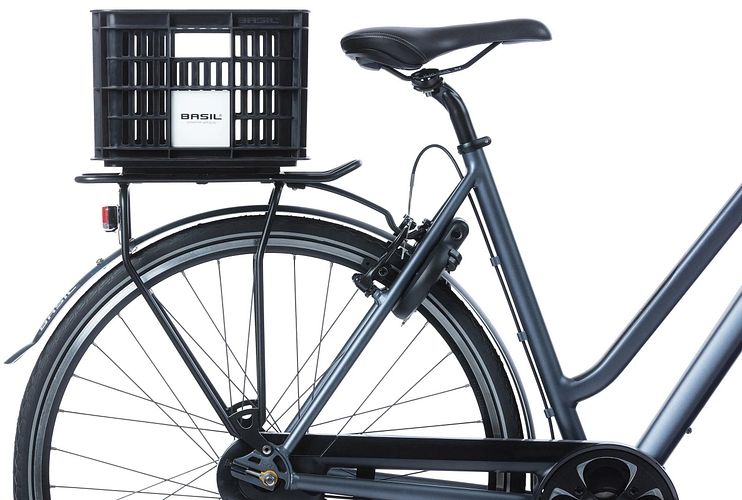 Basil Crate S Korb schwarz