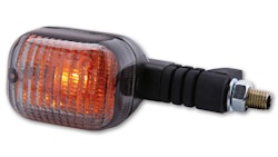 HIGHSIDER smart Duc-Style Glühlampen Blinker Gehäuse Schwarz / Linse Rauchgrau (Stück), Vorn Rechts & Hinten Links