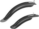 Vorschaubild M-Wave Steckschutzblech-Set Mud Max Kids F+R 12"-18" schwarz