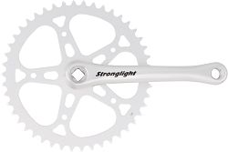 Stronglight Kettenradgarnitur 46 Zähne 170 mm silber