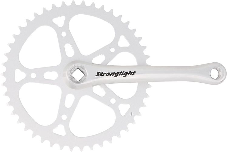 Stronglight Kettenradgarnitur 46 Zähne 170 mm silber