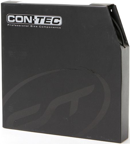 CONTEC Bremsleitung Disc Stop Hose 20 m schwarz außen 1 mm, passend für Shimano BH-90, Sram un