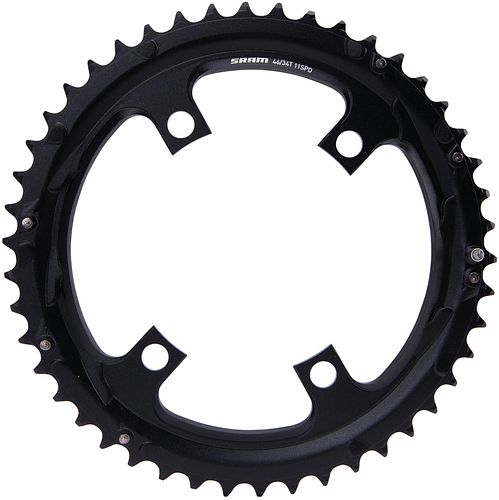 SRAM Kettenblatt S390 46 Zähne schwarz