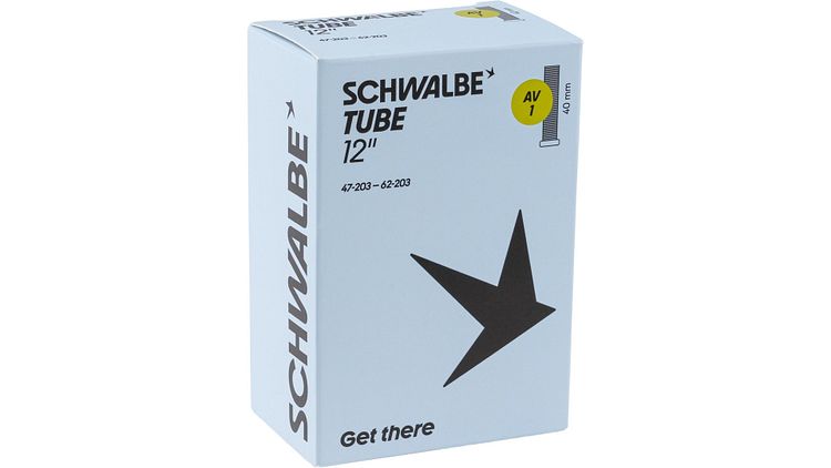 Schwalbe Schlauch Nr. 1 12 Zoll Schraderventil