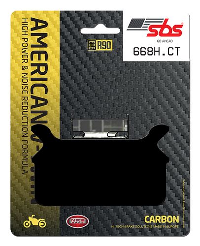 SBS Bremsbelag 668H.CT Street High Power Carbon