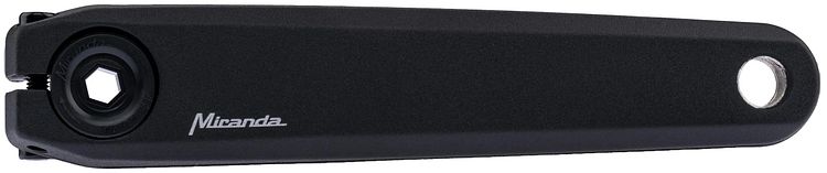 Miranda Kurbel Delta 0 LS rechts 170 mm schwarz