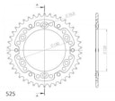 Vorschaubild Supersprox Stealth-Kettenrad 525 42Z (Silber)