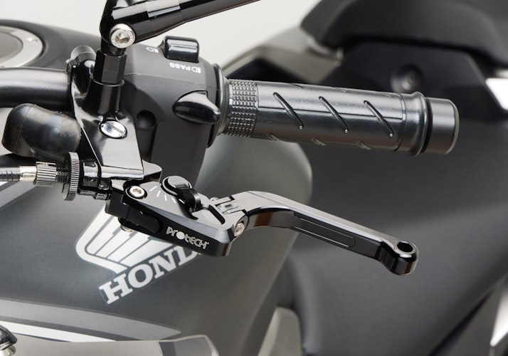 PROTECH  Hebel Bremshebel Race Alu & Stahl Schwarz für HONDA CB1000 Hornet / SP, CB1000R, CBR1000RR