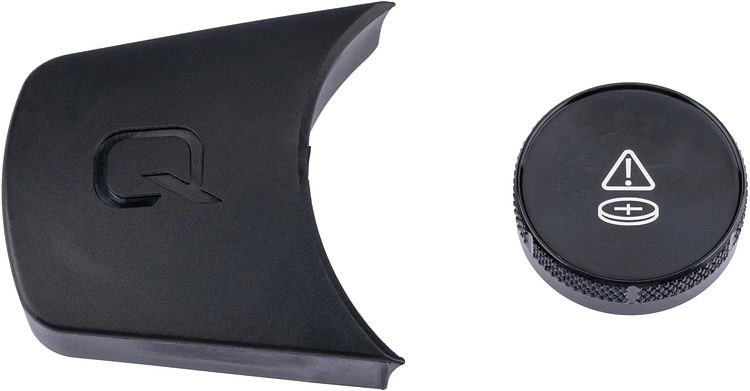 Quarq Batterieabdeckung schwarz