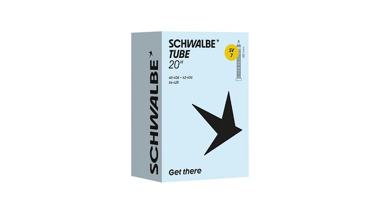 Schwalbe Schlauch Nr. 7 20 Zoll SV 60 mm