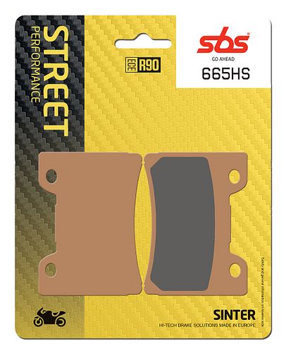 SBS Bremsbelag 665HS Street Sinter