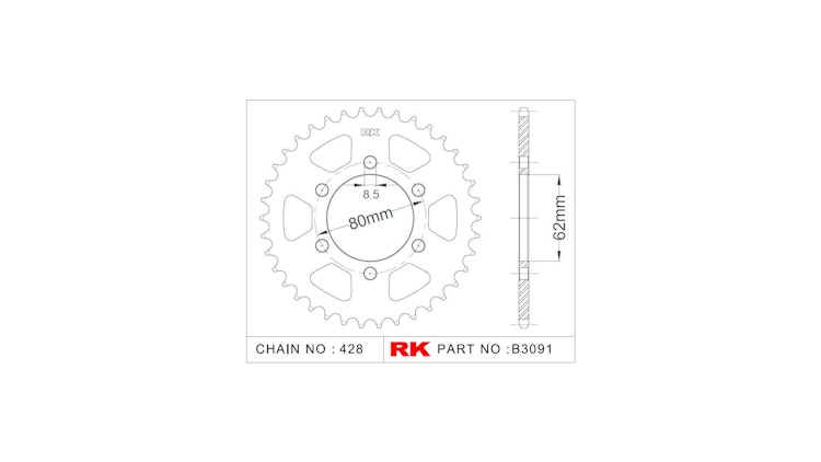 RK Kettenrad 3091