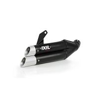 IXIL Hyperlow Black XL Edelstahl Kawasaki ER 6 / Versys