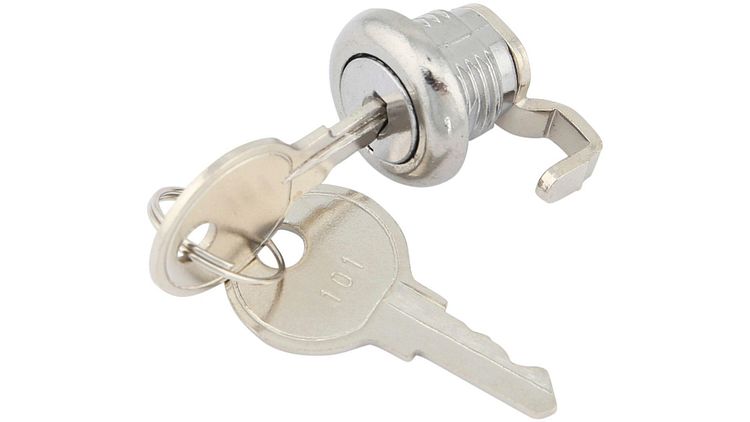 CONTEC Schloss Trunk Space silber