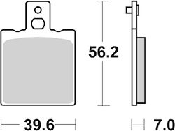 SBS Scooterbelag 138CT Carbon Tech