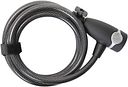 Vorschaubild CONTEC Spiralkabelschloss EcoLoc 185 cm schwarz Ø 10 mm, Sicherheitsstufe: 5