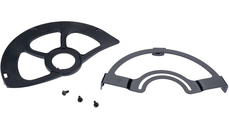Herrmans Kettenkastenbefestigung Halo/Slim vorn 38 Zähne schwarz