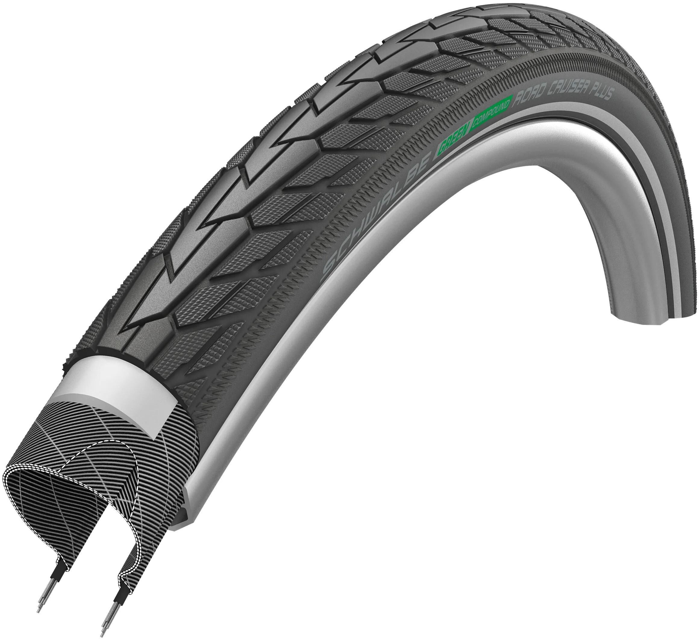 Schwalbe Road Cruiser Plus Active Line kein ETRTO-Wert schwarz