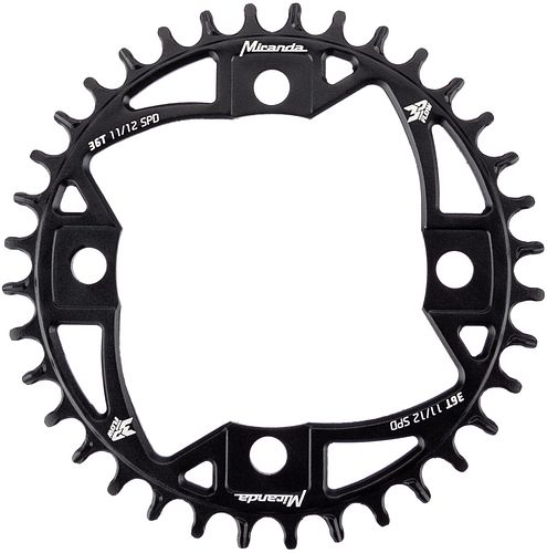Miranda Kettenblatt MTB Chainflow 3D 36 Zähne schwarz