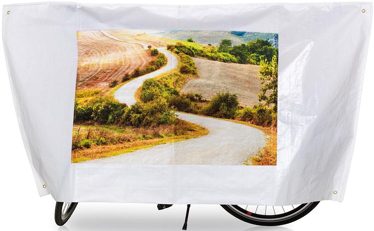 VK International Fahrradschutzhülle Color weiß