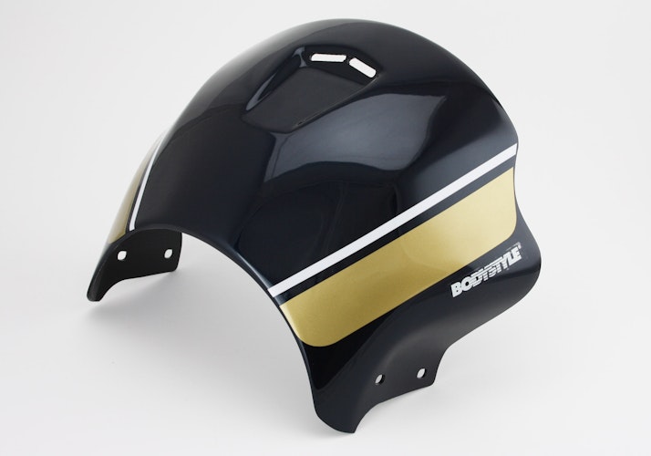 BODYSTYLE Sportsline Scheinwerferverkleidung ABS Kunststoff blau für KAWASAKI Z900 RS 