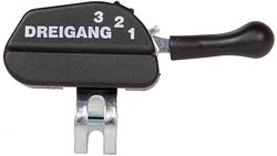 Messingschlager Daumenschalthebel 3 Speed schwarz