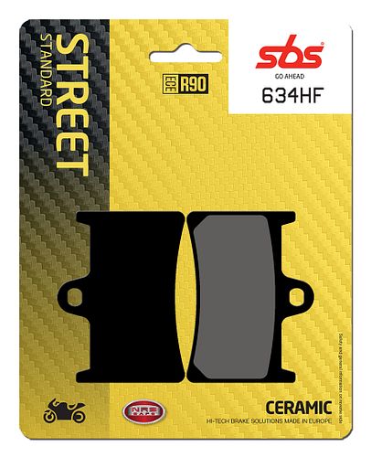 SBS Bremsbelag 634HF Street Ceramic