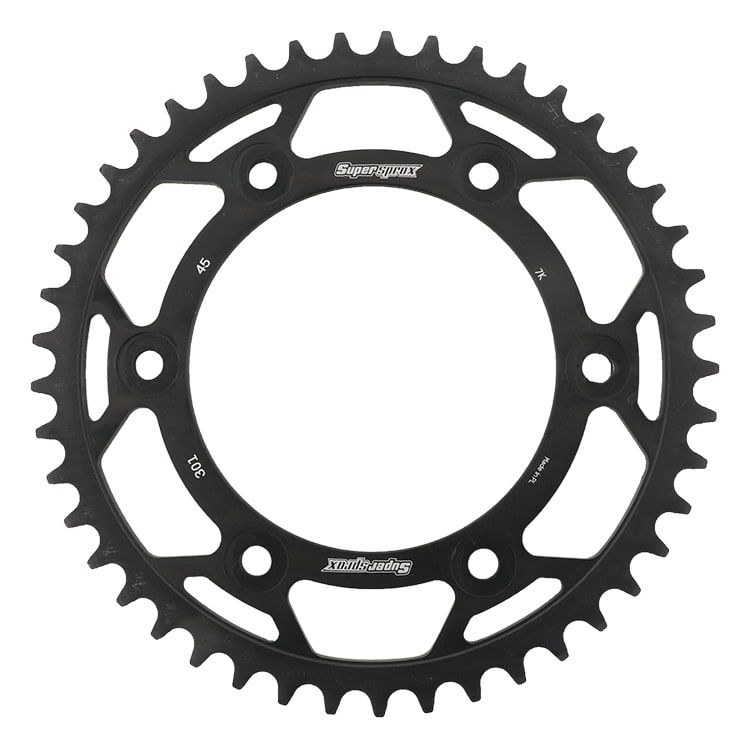 Supersprox Stahl-Kettenrad 520 45Z (Schwarz)