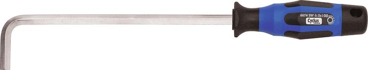 Cyclus Tools Innensechskant-Winkelschlüssel 10 mm schwarz