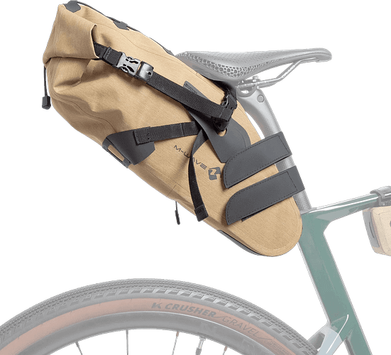 M-Wave Satteltasche Rough Ride II Saddle L beige