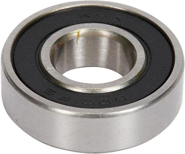 Elvedes Kugellager 6001 2RS 12 x 28 x 8 mm silber