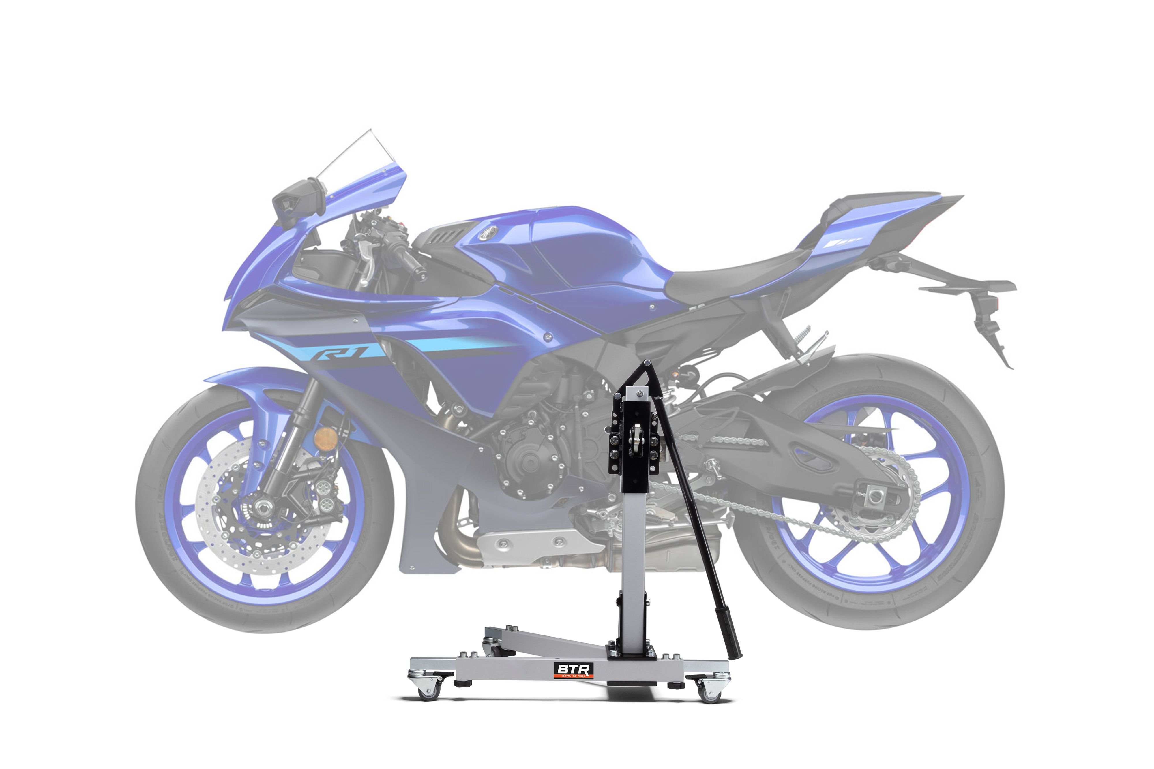 ConStands Power Classic Zentralständer – Für Yamaha YZF-R1 2015-2025 | Max. 300 Kg, Klappbar, Mit Adapter