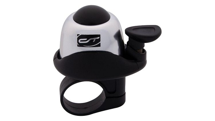 CONTEC Klingel Cup-a-Ding silber passend für Ø 22, 2 mm Lenkerklemmung
