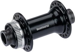 Shimano Vorderradnabe HB-TC500 36 Loch schwarz 100 mm, 15 mm Steckachse